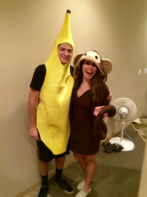 Monkey And A Banana For A Couples Halloween Costume Monkey Halloween