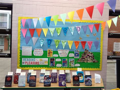 World Book Day Display The Bunting Came Out Around The Entrance To The