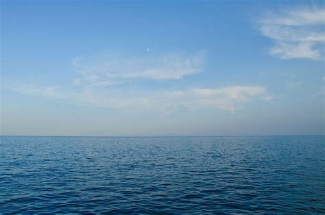 Photo Of Ocean Photograph Sea Blue Sky Water Ocean Horizon