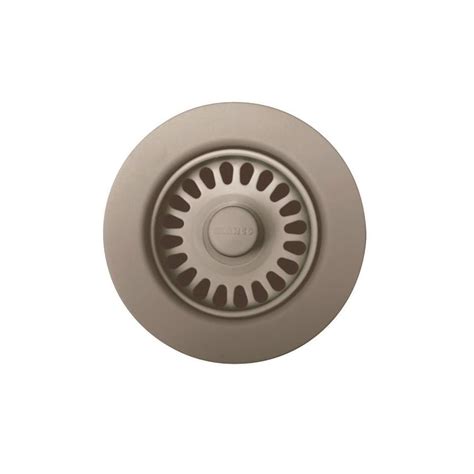 Premium kitchen sink strainer replacement waste plug basin drain filter steel uk. Shop BLANCO 3.5-in Truffle Plastic Kitchen Sink Strainer ...