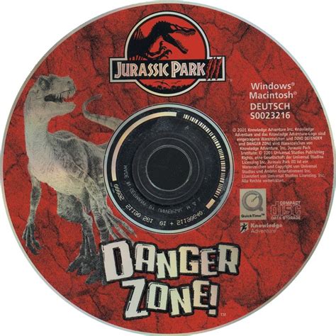 Jurassic Park Iii Danger Zone 2001 Windows Box Cover Art Mobygames