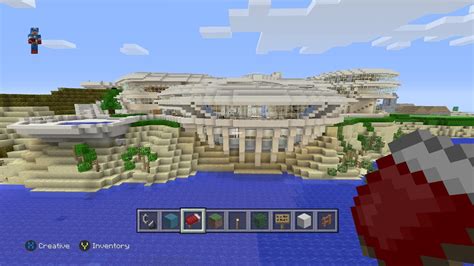 Their grey & white, their motto, winter is coming tony stark malibu mansion in minecraft - YouTube