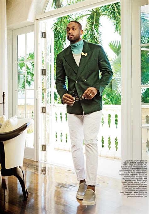 Dwyane Wade Is Fashionable For Ocean Drive Cover Shoot The Fashionisto