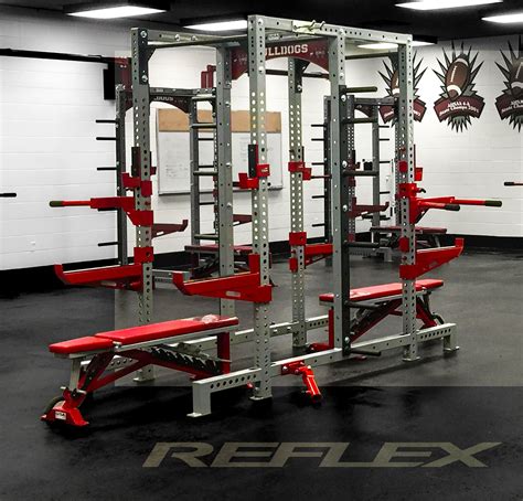 Double Rack By Reflex Gym Architecture At Home Gym Home Gym Design