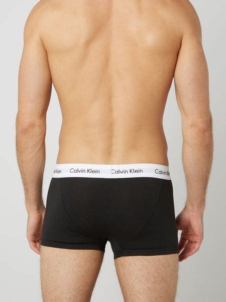 Calvin Klein Underwear Trunks Im 3er Pack Kurzes Bein In Grau