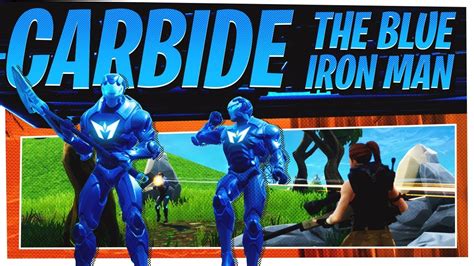 Even better, it's the yellow and black look (plus a brown classic style) that you'd recognize from the comics. The NEW Full Carbide Skin Set aka Blue Ironman - Fortnite ...