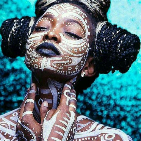 20 Best African Body Paint Traditional African Body Art Images On