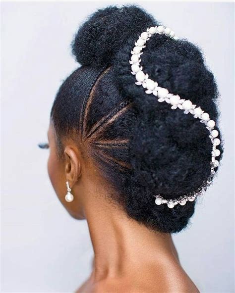 21 Most Beautiful Natural Hairstyles For Wedding Haircuts