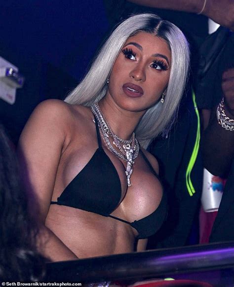Cardi B Shows Off Her Enhanced Assets As She Celebrates Meek Mills Birthday With Husband Offset