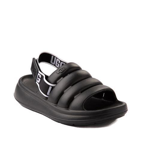 Womens Ugg® Sport Yeah Slide Sandal Black Journeys