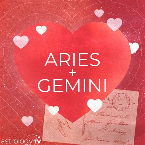 Aries And Gemini Compatibility Astrologytv