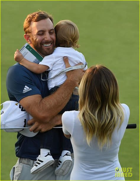 Dustin johnson and paulina gretzky instagram;getty images. Dustin Johnson Celebrates US Open Win with Girlfriend ...