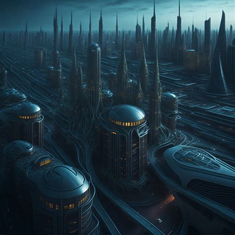 Artstation Sci Fi Futuristic City Moscow