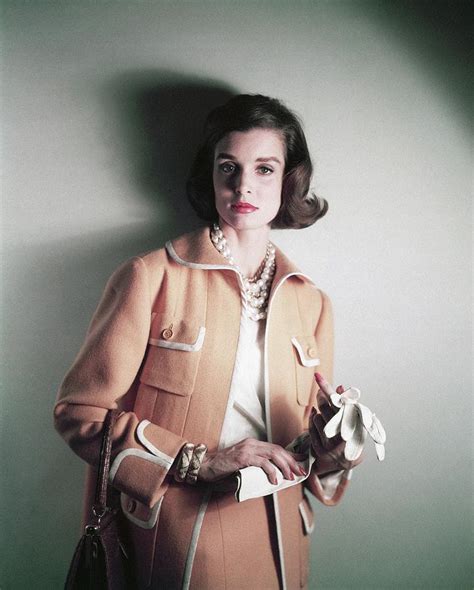 Model Wearing Traina Norell Suit Photograph By Horst P Horst Fine