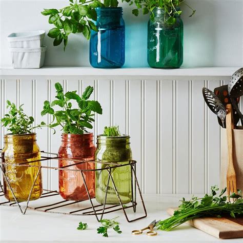 Take the guesswork out of gardening. Garden Jar Herb Kit | Herbs indoors, Mason jar herbs, Herb ...