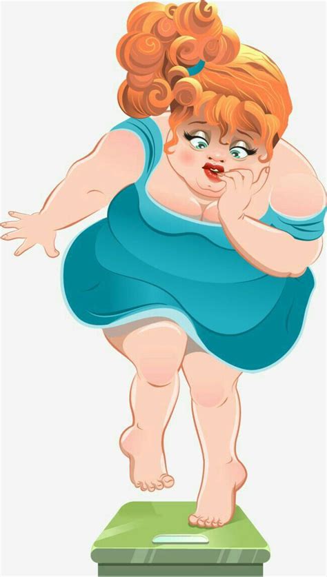 Fat Girl Cartoon Plus Size Art Fat Art Clip Art Fat Women Arte Pop Whimsical Art Graphic