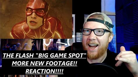 The Flash Big Game Tv Spot Reaction More New Footage Michael