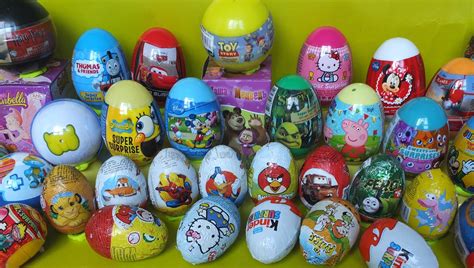 Surprise Eggs Disney Toys Kinder Surprise Moshi Monsters Toy Story
