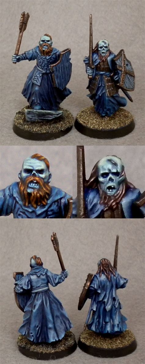 They're not what you think they are. CoolMiniOrNot - LotR Army Of The Dead In Blue by BPI