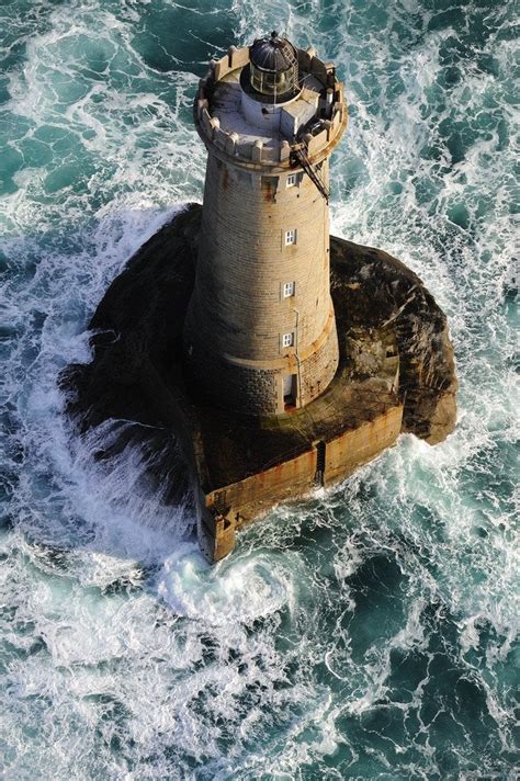 Phare Du Four A Lighthouse Off The Northern Coast Of France Pics