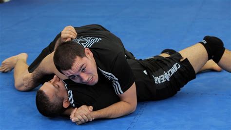 Arm Triangle Choke From Top Half Guard Mma Submissions Youtube