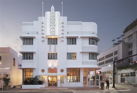 Greystone Hotel Miami Beach - Art Deco Architectural Photography | Art