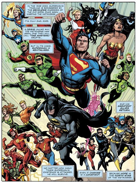 Comic Excerpt Dc Universe Future From The Crystal Ball Of Geoff Johns
