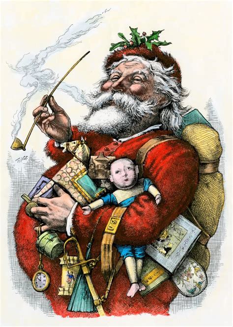 Santa Claus Father Christmas St Nick—no Matter The Name Everyone