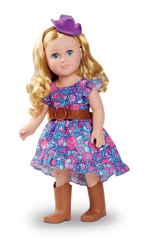 My Life As 18 Poseable Cowgirl Doll Blonde Hair Soft Torso