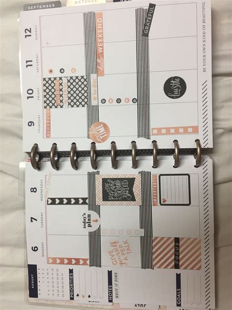 Pin By Kay Mcneill On Happy Planner In 2023 Happy Planner Layout 365