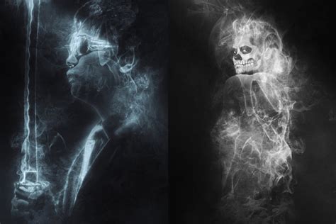 10 Scary Halloween Photo Effects & Horror Filters for ... Flame devil, blue horror flame devil effect element png.