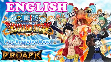 One Piece Thousand Storm English Gameplay Android Ios Youtube