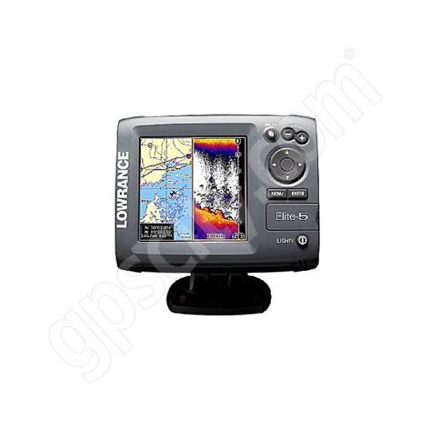Maximum depth of 1600 ft in freshwater & 750 ft in saltwater. Lowrance Elite-5 Gold Fishfinder and GPS Chartplotter