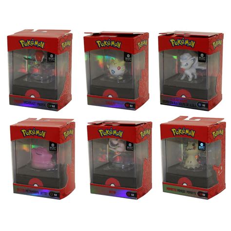 Wicked Cool Toys Pokemon Select Collection S2 Figures Set Of 6