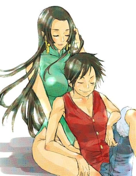 Boa hancock rules the school, but can't seem to catch the eye of one monkey d. 65 best images about Luffy X Boa Hancock! on Pinterest ...