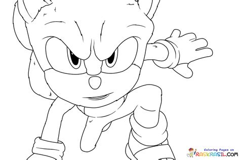 Dibujos De Sonic 2 La Película Para Colorear