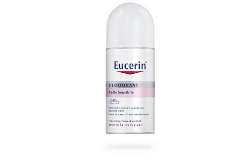 Deodorante Ascelle 24h Roll On Senza Profumo E Alcool Eucerin