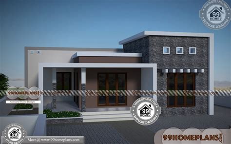 Single Story Flat Roof House Plans 90 Kerala Contemporary Homes