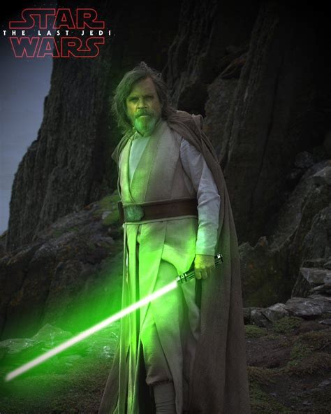 Luke Skywalker Green Lightsaber Wallpapers Wallpaper Cave