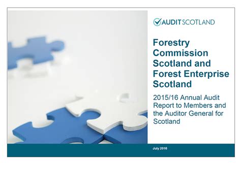 Forestry Commission Scotland And Forest Enterprise Scotland Annual