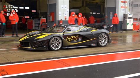 Ferrari Fxx K Evo Sound Start Up Accelerations And Downshifts At