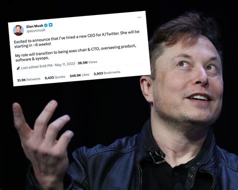 Elon Musk Announces Successor As Twitter Chief And That Its Now