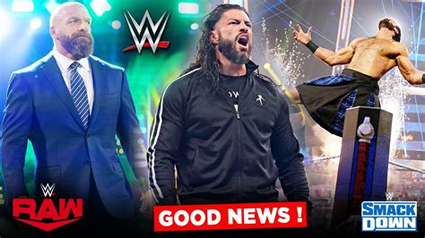 Good News Huge Changes Coming To Raw And Smackdown Old Wwe Returning