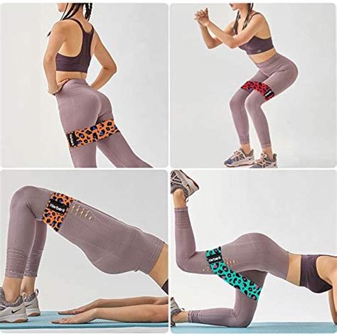 Wholesale Harborii Resistance Bands For Legs And Butt Leopard Print