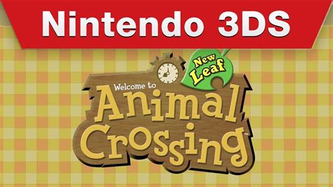 Animal Crossing New Leaf Gets A Relaxing New Trailer