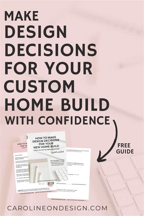 Design Decisions For Your New Home Build In 2020 Building A House
