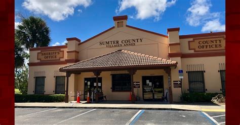 Sumter County Annex In The Villages Will Reopen This Month Villages