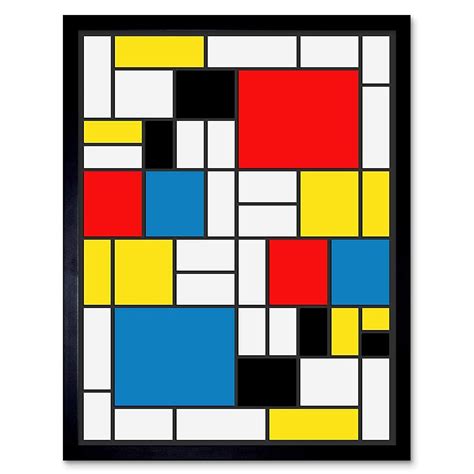 Antiquitäten & Kunst PIET MONDRIAN CUBES Poster Painting Old Master
