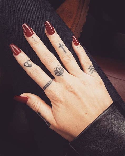 12 Simple Tattoo Designs For Womens Hands With Meaning For Legs