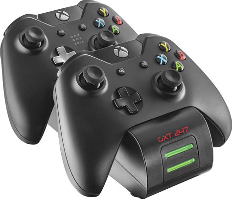 Controller Charger Xbox One Trust Gxt 247 Duo Charging Dock